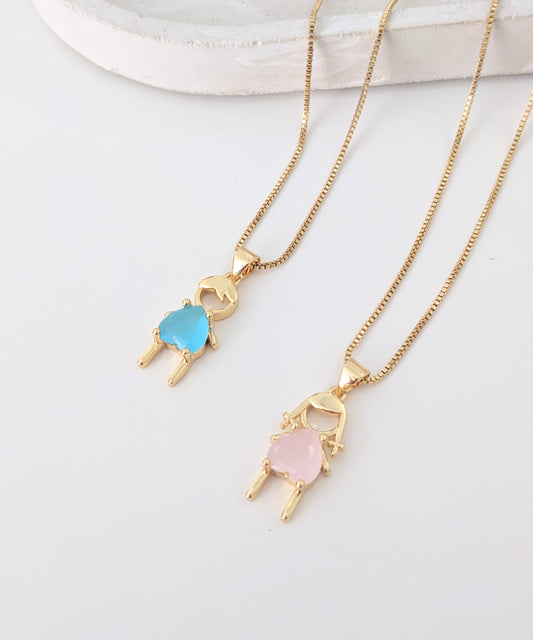 Boy and Girl Necklaces