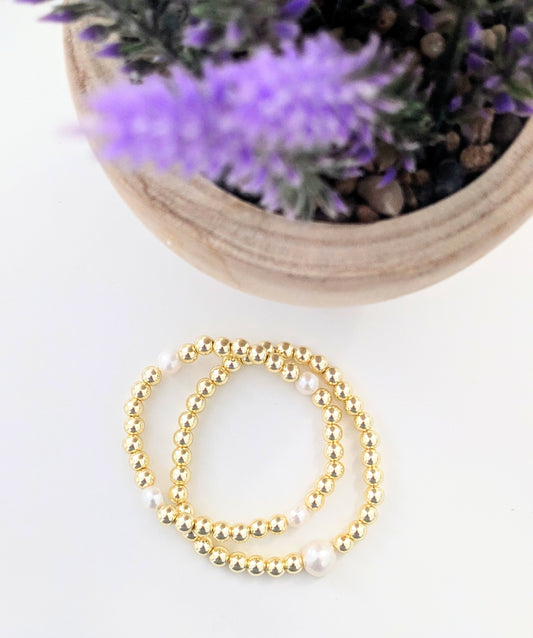Bubble Gold Bracelet